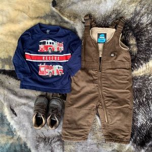 Berne Winter Suit Baby Gap Top